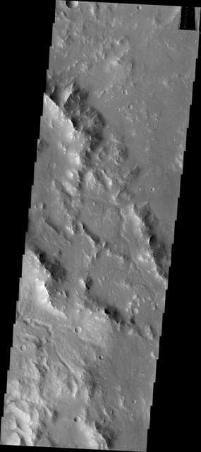 NASA image: Channels in Noachis Terra