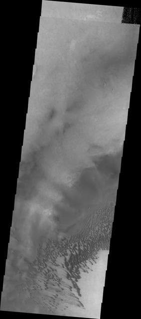 NASA image: Brashear Crater Dunes