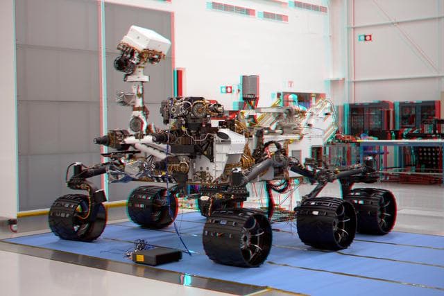 NASA image: Mars Science Laboratory Mission Curiosity Rover Stereo