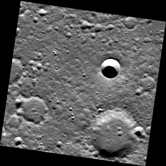 NASA image: Crater Degradation