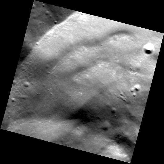 NASA image: Wall Slumps