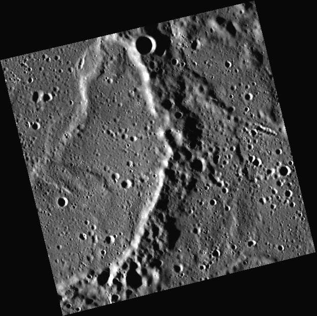 NASA image: A Wrinkle Ridge in Time