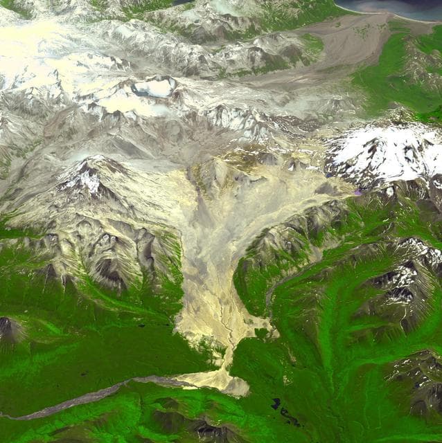 NASA image: Valley of Ten Thousand Smokes, Alaska