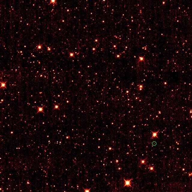 NASA image: A Glimmer in the Eye of WISE