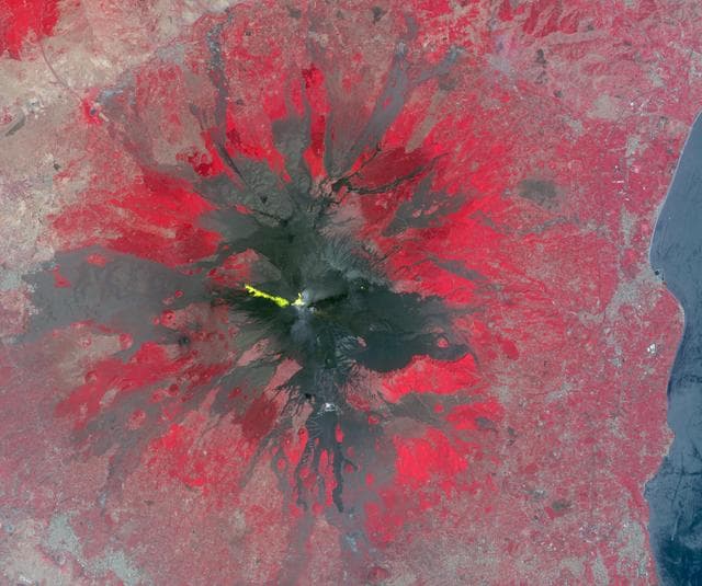 NASA image: Activity at Europe Most Active Volcano Eyed by NASA Spacecraft
