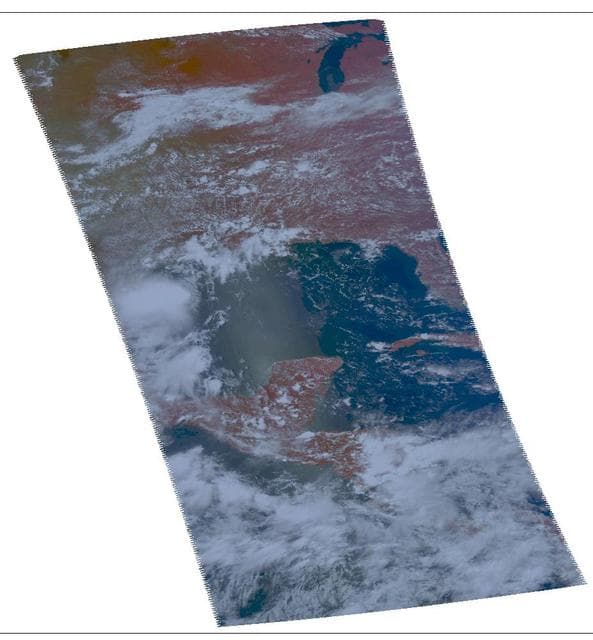 NASA image: NASA Satellite Tracks Texas-Bound Tropical Storm Don