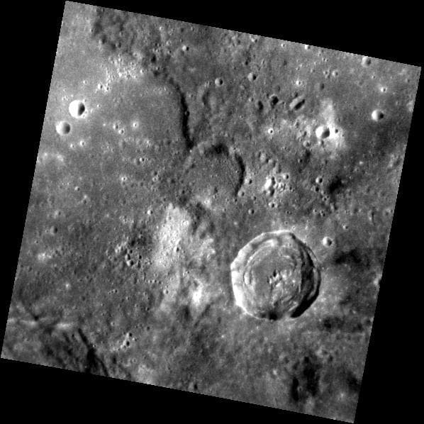 NASA image: Mercury Surface Variety