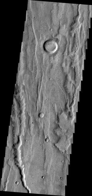 NASA image: Coracis Fossae