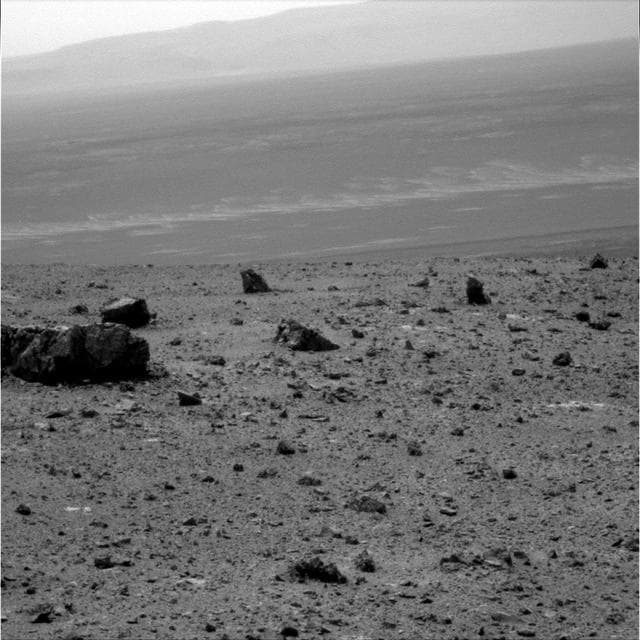 NASA image: View Across Endeavour Crater