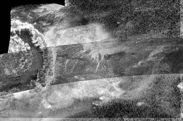 NASA image: Cassini Radar Zooms Out on Menrva