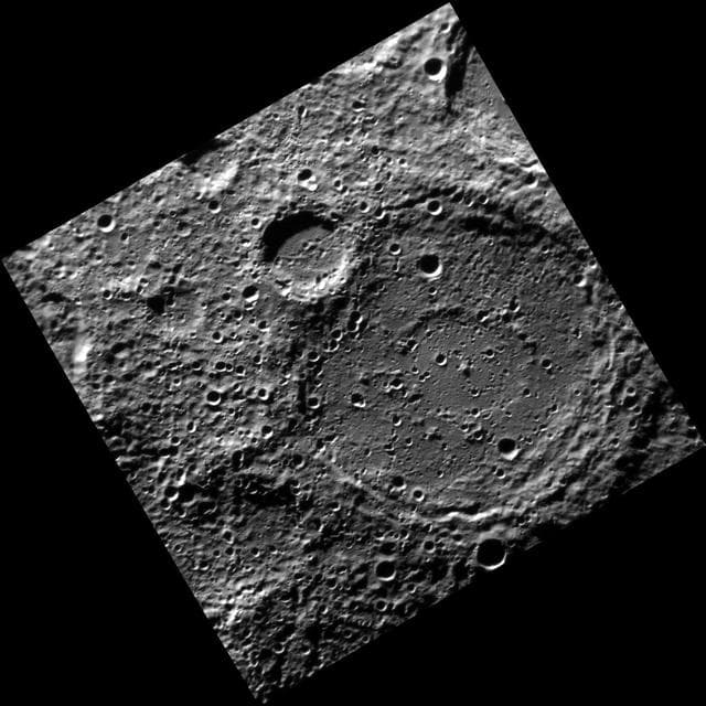 NASA image: Large Impacts Ring Twice