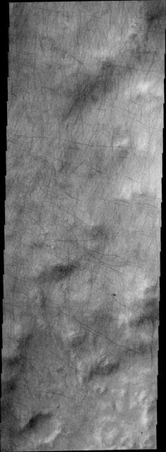 NASA image: Dust Devil Tracks