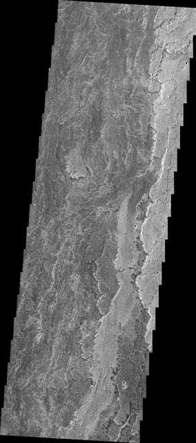 NASA image: Arsia Mons Flows