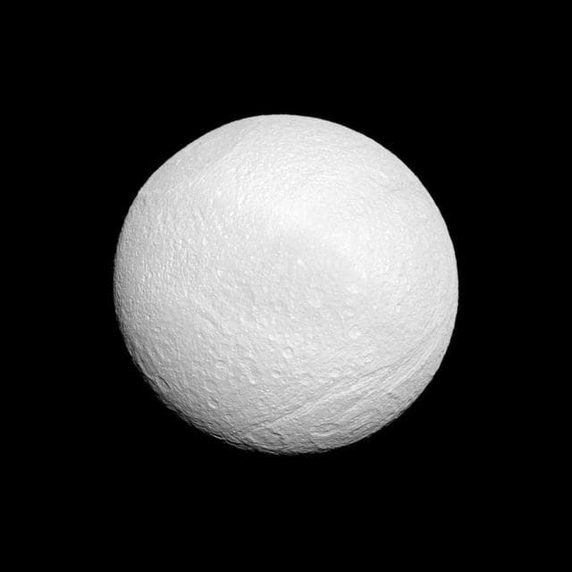 NASA image: Scarred Moon