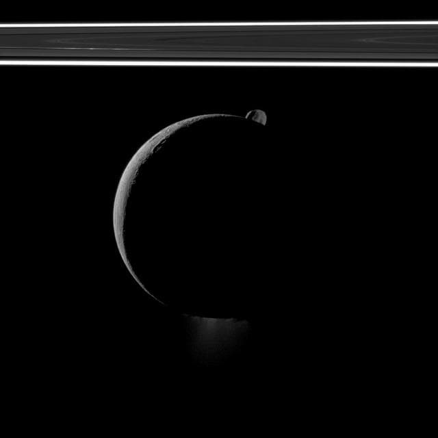 NASA image: Hiding Little Brother