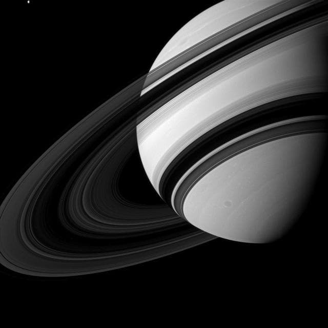 NASA image: Tiny Tethys