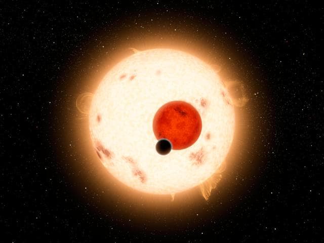 NASA image: Where the Sun Sets Twice Artist Concept