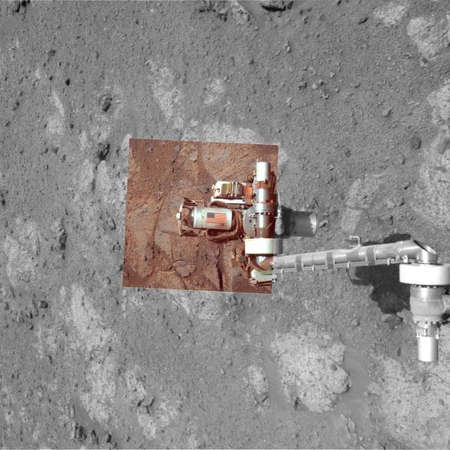 NASA image: Memorial Image Taken on Mars on Sept. 11, 2011