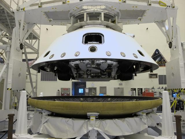 NASA image: Connecting Curiosity Heat Shield and Back Shell