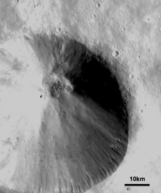 NASA image: Boulders on Vesta