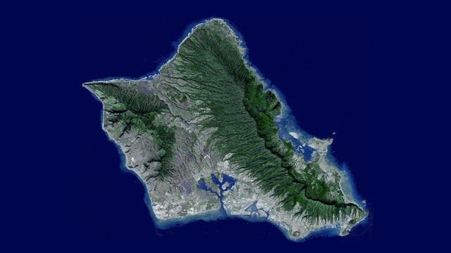 NASA image: NASA Flyover of Oahu, Hawaii