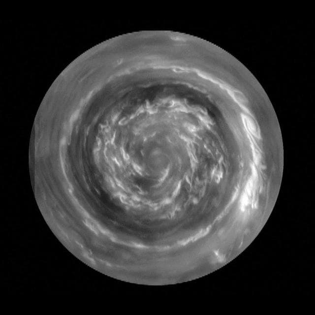 NASA image: Saturn Hurricane Movie