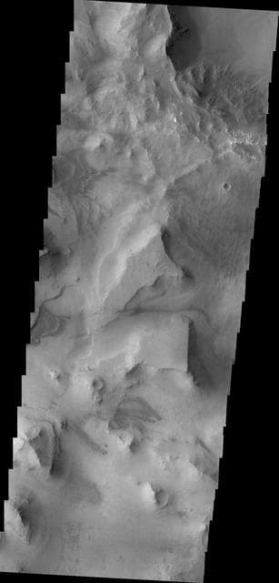 NASA image: Mesas of Capri Chasma