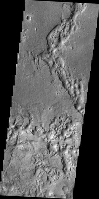 NASA image: Margaritifer Chaos