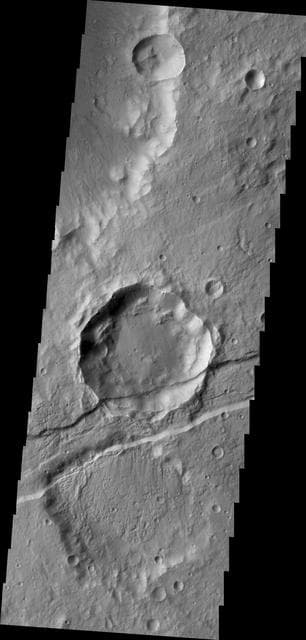 NASA image: Sirenum Fossae