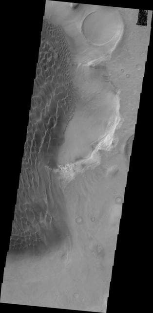NASA image: Rabe Crater Dunes