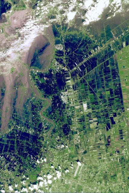 NASA image: NASA Spacecraft Images Continued Thailand Flooding