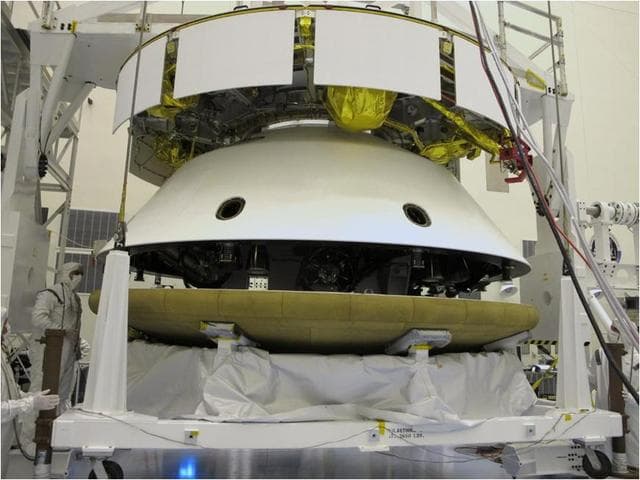 NASA image: Mars Science Laboratory Heat Shield Integration for Flight