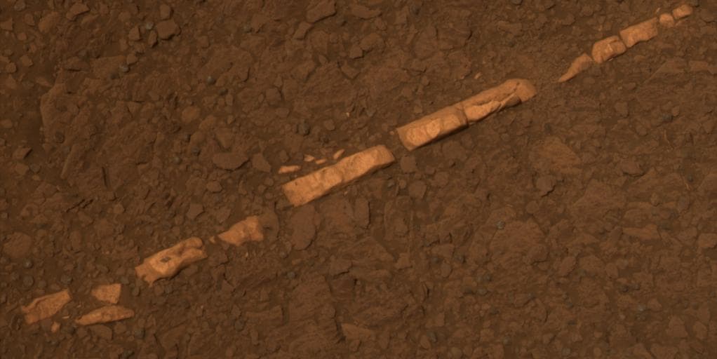 NASA image: Homestake Vein in Color