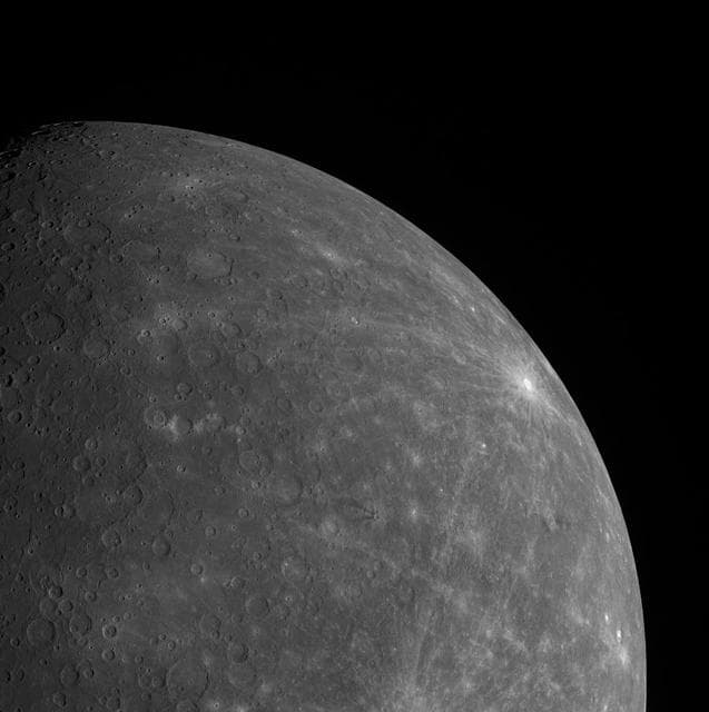 NASA image: Mercury in Limb-o