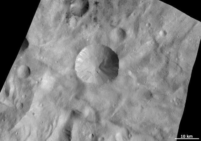 NASA image: Sextilia Crater and Surroundings