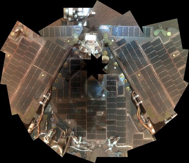 NASA image: Opportunity Rover Self-Portrait From 2007