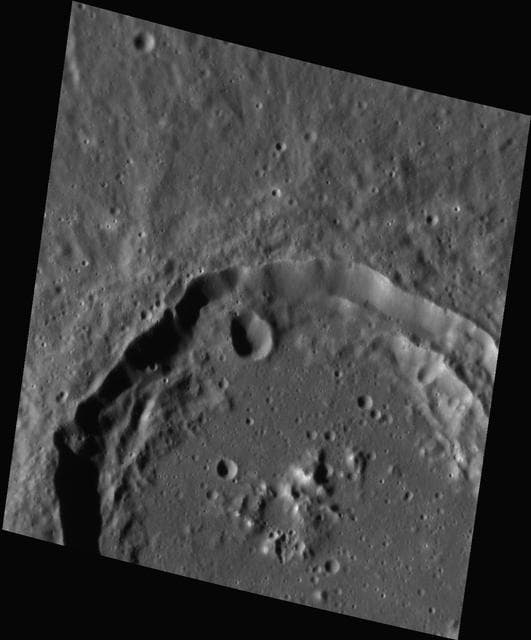 NASA image: The Crater Calvino
