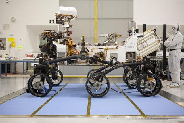 NASA image: NASA Curiosity Rover in Profile