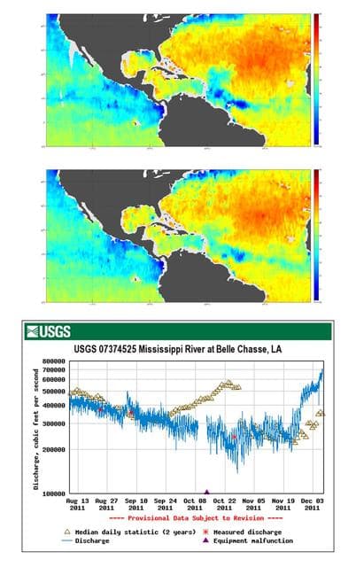 NASA image: NASA Aquarius Detects Possible Effects of Tropical Storm Lee in Gulf