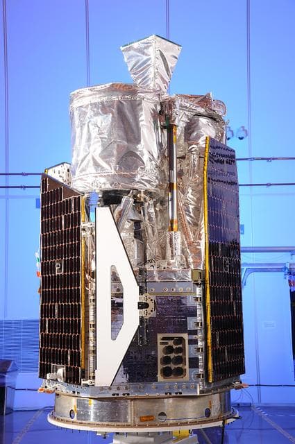 NASA image: NuSTAR Poses for the Camera