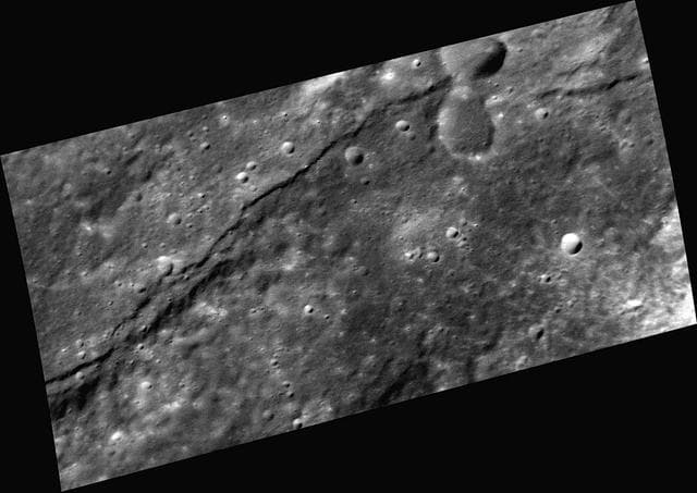 NASA image: View of a Scarp