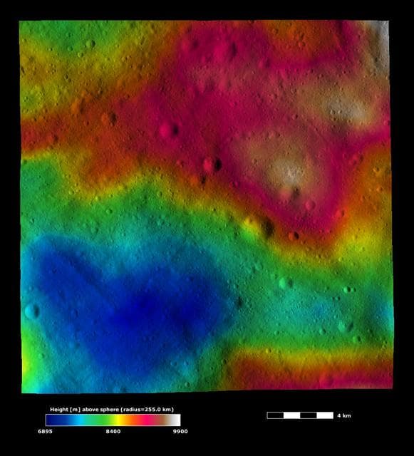 NASA image: A Valentine from Vesta
