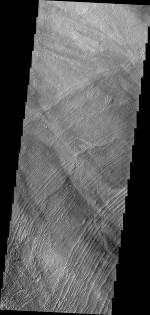 NASA image: Arsia Mons Ripples
