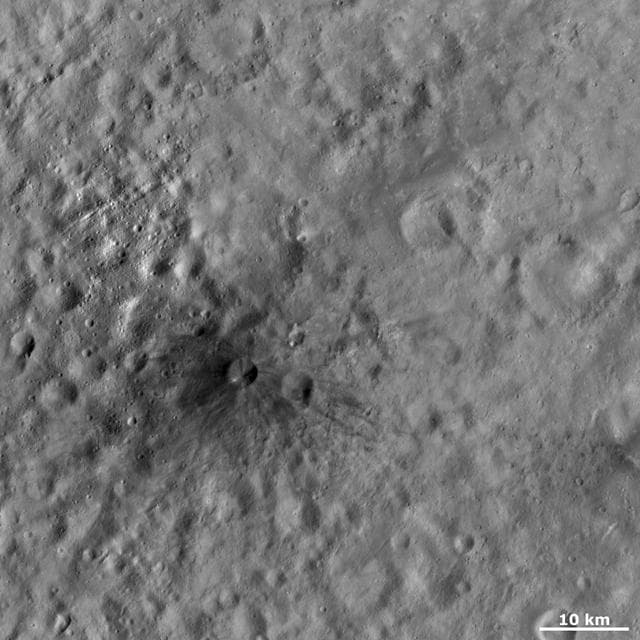 NASA image: Aricia Tholus