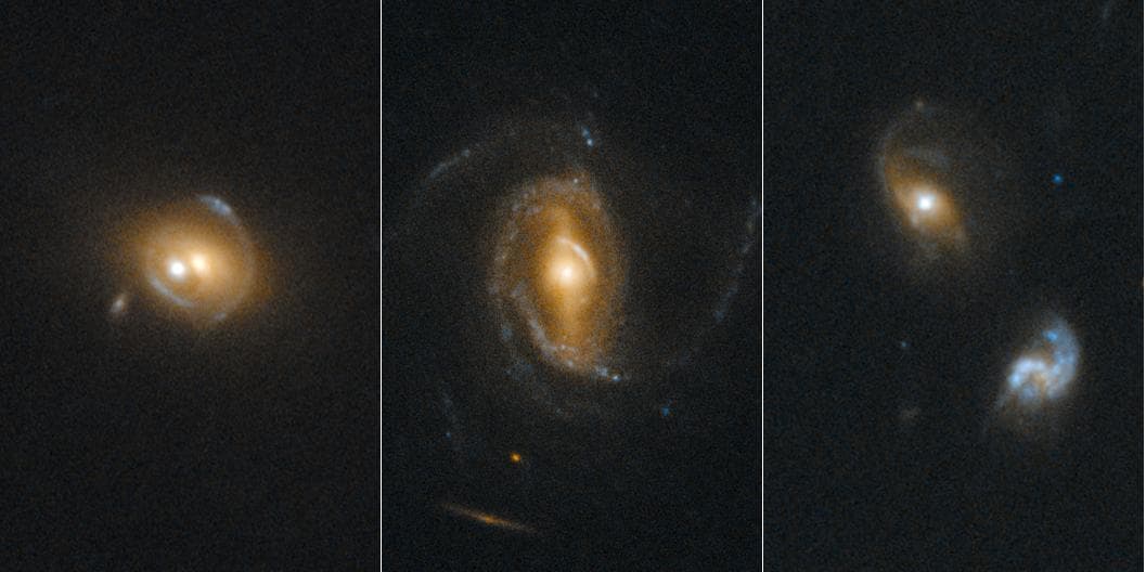 NASA image: Quasar Lenses