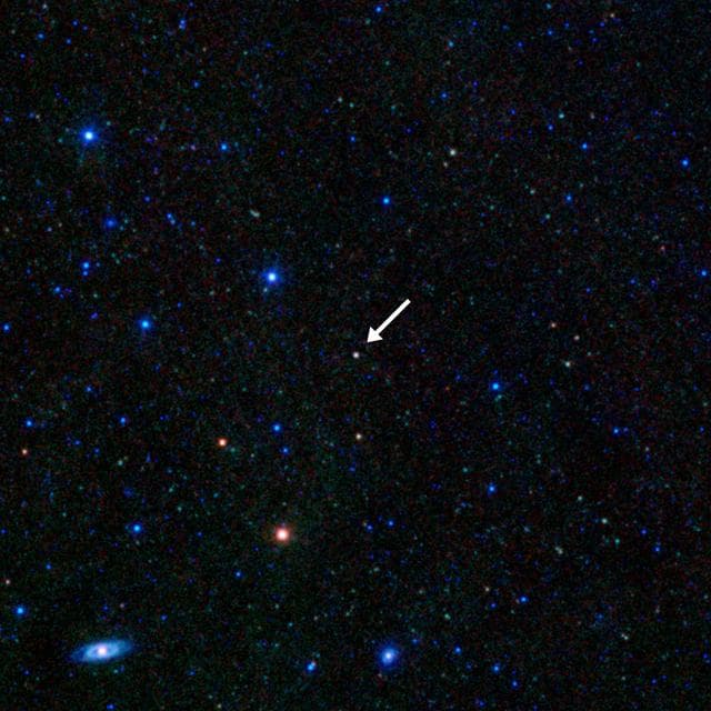 NASA image: Lone Blazar