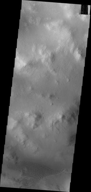 NASA image: Lyot Crater Dunes