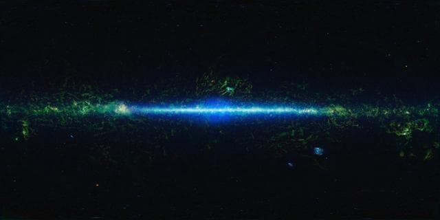 NASA image: Mapping the Infrared Universe: The Entire WISE Sky -- Rectangular Format