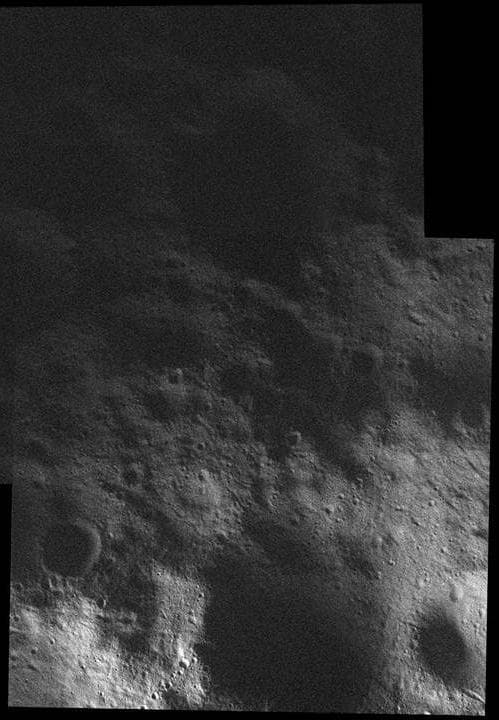 NASA image: Northern Shadow
