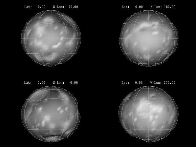 NASA image: Phoebe in the Round